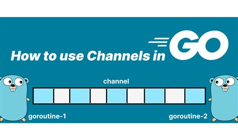 how to use go channels